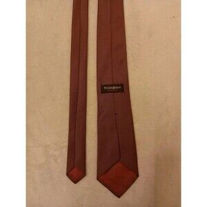Yves Saint Laurent Mens Neck Tie Mauve